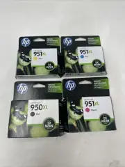 HP 950XL/951XL MultiColor Ink Cartridge Set C2P01FN CN045AN & CR314CN Retail Box
