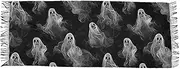 [XYMZR] Scary Spirits Black White Women’s Scarf Soft Warm Long Scarves Shawl Wrap for Winter Autumn Spring Travel Office Home, Multi-colored