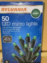 SYLVANIA 50 Lt Micro Set LED Lights Multi