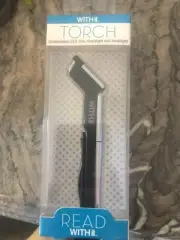 WITH it Torch Combination LED mini-flashlight and book light NEW