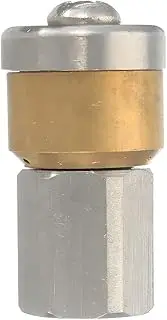 Steel Pressure Washer Drain Sewer Cleaning Pipe Jetter Rotary Nozzle 3 Jet 1/8 inch F
