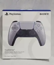 NEW/SEALED Sony PS5 DualSense Wireless Controller/Sterling Silver - 1000039941