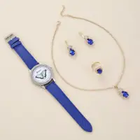 在飛比找蝦皮購物優惠-watch+Ring+earrings+necklace G