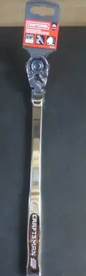 CRAFTSMAN Flex Head Ratchet, Pear Head Long Handle, SAE, 36-Tooth, 3/8" CMT99426