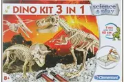 Clementoni Triceratopo Velociraptor Dino Kit