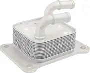 Engine Oil Cooler Compatible with 2016-2022 Toyota Tacoma 3.5L Engine Replace # 15710-0P020