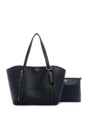 GUESS Women's Black Naya Tote Bag One Size