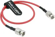 Alvin’s Cables 12G BNC-Cable HD SDI Flexible Shielded Coaxial Cord 75Ohm BNC Male to Male for 4K Video Camera 50CM|19inches