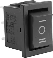 xioaue SPDT ON-Off-ON 3 Position Snap in Boat Rocker Switch AC 250V/6A 125V/10A