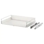 EXCEPTIONELL drawer, medium with push to open, white, 80x60 cm