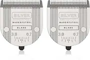 Sodaer 2 Packs 5 in 1 Replacement Blades Compatible with WAHL Bravura .Chromado，Creativa，Figura Dog Clippers for Dogs Grooming-Silvery