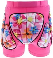 Deluxe Padded Figure Skating Shorts for Kids Boys and Girls 3D Protection Pads for HIPS Tailbone & Butt