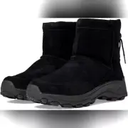 MERRELL size 11.5 mens waterproof winter suede leather boots warm shoes black