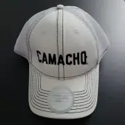New Era x Camacho Cigars Mesh Back Flexfit Baseball Cap Hat large-xl White