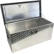 Trailer Truck Aluminium Lockable Tool Box Chest Locker Storage 32” x 14” x 14”
