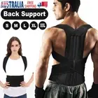 Lumbar Back Support Posture Corrector Clavicle Shoulder Brace Magnetic Men Women