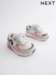 Minnie Mouse Elastic Lace Chunky Trainers (F26823) | $61 - $66