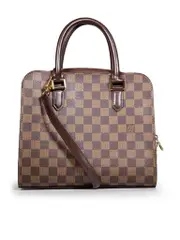 2002 Brown Damier Ebene Triana Bag