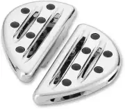 AN Deep Cut Adj Passenger Floorboards Chrome Pr Softail CVO 10-15