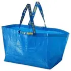 IKEA Bag Large Blue Reusable Shopping Bag Tote Laundry Grocery Moving Storage