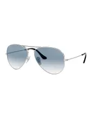 [Ray-Ban] Aviator Gradient Silver RB3025 Sunglasses