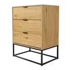 Blake Chest of Drawers Three Drawers Bedroom Furniture smart storage unit