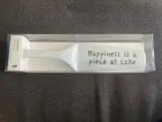 Kagespade Cake Slicer Porcelain: Happiness Is a Piece Of Cake New