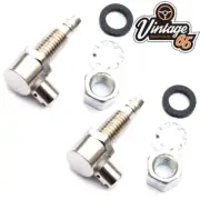 Classic Car Washer Jets Chrome Single Pair WSB13 Type Mini MG Ford Triumph VW (for: Triumph)