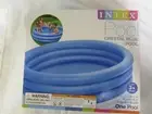 INTEX CRYSTAL BLUE INFLATABLE KIDS SWIMMING POOL 66 x 16 INCHES
