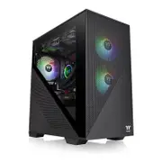 Thermaltake Divider 170 ARGB Tempered Glass Micro-ATX Case - Black Edition [CA-1S4-00S1WN-00]