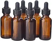 ULTECHNOVO Retro Glass Perfume Bottles Dropper Essential Oil Bottles for Women Travel Size Dropper