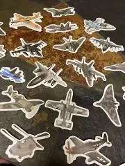 25 Stickers, Planes, Jets, Helicopters