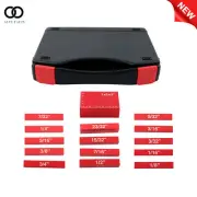 15Piece Setup Blocks Set Woodworking Tools Gauge Block w/ Storage Box