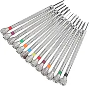 DOITOOL 13pc Watch Repair Tool Set Small Practical Screwdriver Kit for Electronics Movement
