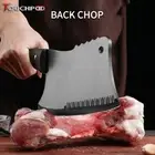 Chef Butcher Knife Kitchen Knife Cooking Tool Chopping Utility Cleaver Knife B