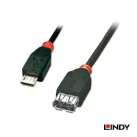 在飛比找蝦皮商城優惠-LINDY 林帝 USB2.0 MICRO B/公 轉 A/