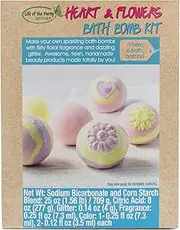 Life of the Party Heart & Flowers Bath Bomb Kit, 57054