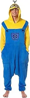 [INTIMO] Despicable Me Men's Minions Costume Kigurumi Union Suit One Piece Pajama Outfit