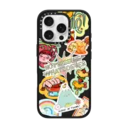 iPhone 16 Pro Impact Case MagSafe Compatible Sticker Heaven by SADSHRIMPS