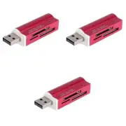 USB2.0 4 in 1 Multi Memory Card Reader All in One Cardreader for SD/SDHC/Mini SD