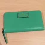 ［正貨］KATE SPADE 蘋果綠長夾