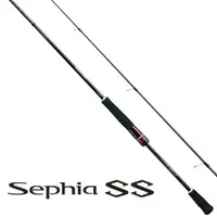 在飛比找momo購物網優惠-【SHIMANO】Sephia SS S83M 軟絲竿(39