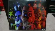 Bam Box Five Nights at Freddy's Print Signed Picture Kellen Goff "Freddy" COA