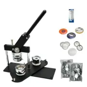 ChiButtons KIT 44mm Button Maker-B400+ Round Mould+ 100 Pin Parts+ Circle Cutter
