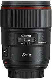 Canon EF 35mm f/1.4LII USM Lens