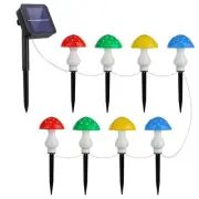 Solar Mushroom Lights Outdoor Garden 8 Modes for Yard, Lawn, Pathway,3223
