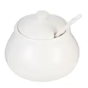 Containers with Lids Coffee Sucrier Small Salt Jar Condiment Storage