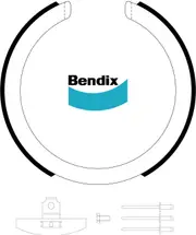 Bendix Park Brake Minor Kit for Mitsubishi Magna TE, TF, TH 3.0L 6G72 Petrol 1996-2000