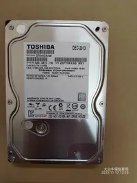 在飛比找露天拍賣優惠-售 東芝 (TOSHIBA) @1TB/SATA(2) 72