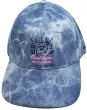 Neff Adjustable Mens Trix Denim Blue Snapback Cap Hat New NWT
